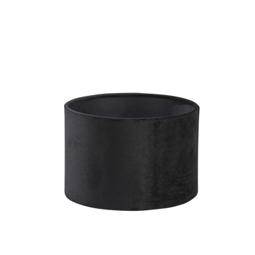 SILKE Pantalla negro A 13,5 cm - Ø 20 cm