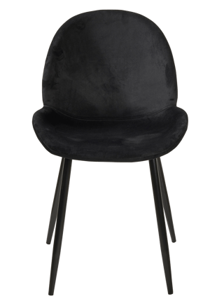 FREYO Silla de comedor negro A 82 x An. 50 x P 53 cm