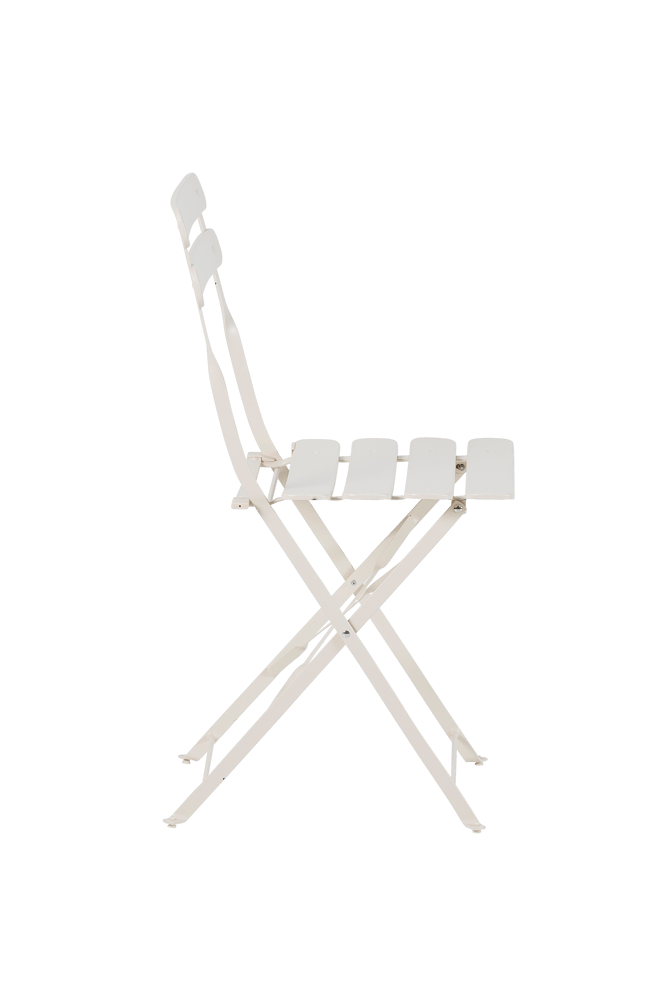 IMPERIAL Chaise pliante sable H 82 x Larg. 42 x P 46,5 cm