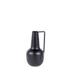 BASTA Vase noir H 18 cm - Ø 9 cm - Ø 3 cm