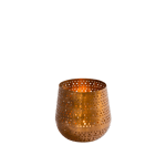 SIRIUS Partylight bronze H 12 x Larg. 12 x P 12 cm