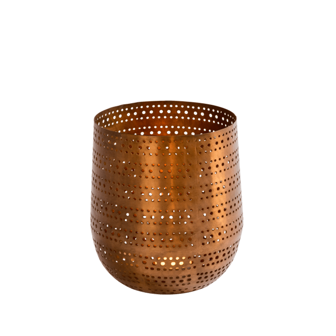 SIRIUS Partylight bronze H 18 x Larg. 16 x P 18 cm