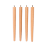 FRIDA / FRAY Set van 4 poten eucalyptus naturel H 42,7 cm - Ø 3,8 cm