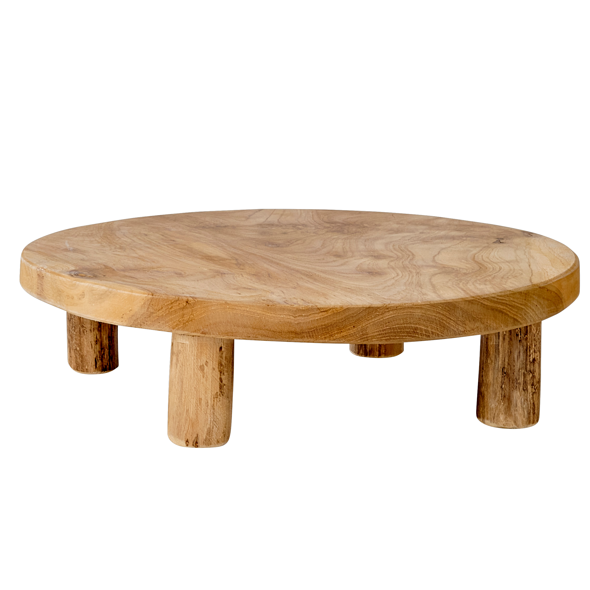 Sgabelli e tavolini in legno naturale - CasaFacile
