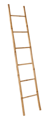 BAMBOE Ladder naturel H 180 x B 40 x D 3 cm