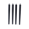 FRIDA / FRAY Set van 4 poten zwar zwart H 42,8 cm - Ø 3,8 cm