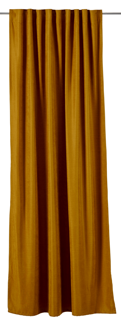 CHAMMY Rideau jaune Larg. 140 x Long. 250 cm