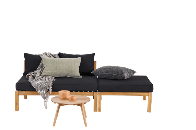 Coussin dossier pour meuble Bica anthracite 