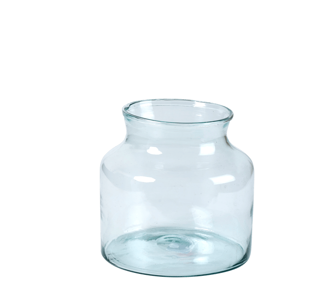 BLOOM Vaso trasparente H 20 cm - Ø 21 cm