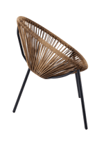 ACAPULCO Chaise pour enfants naturel H 56 x Larg. 43 x P 42 cm