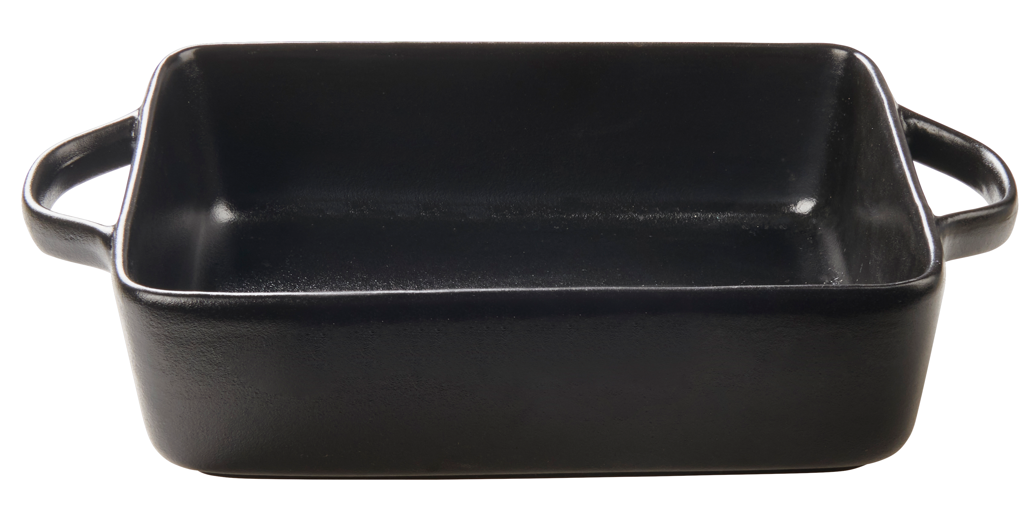 FERO Plat à lasagne noir H 8 x Larg. 19,5 x Long. 27 cm