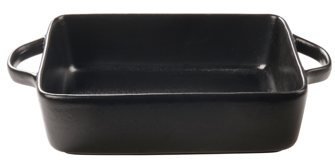 FERO Lasagneform Schwarz H 8 x B 19,5 x L 27 cm