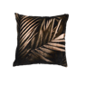 ISADORA Coussin noir Larg. 45 x Long. 45 cm