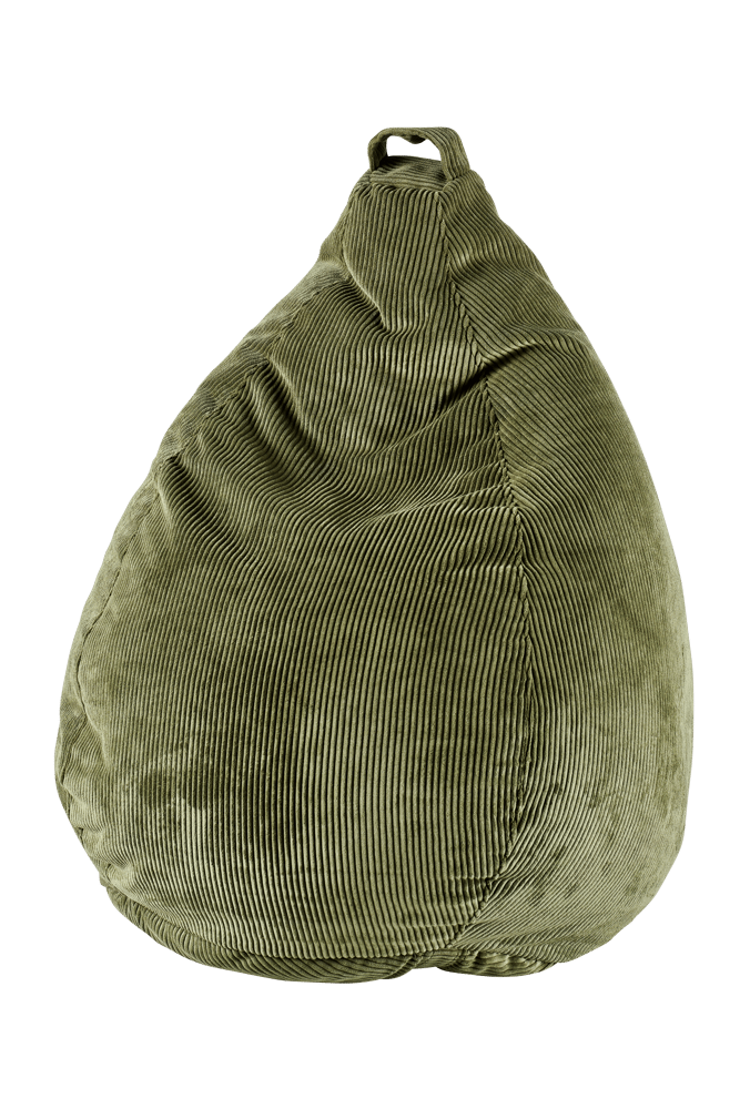 COMFO Poltrona a sacco verde scuro H 100 cm - Ø 60 cm