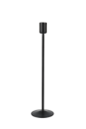 GRACIL Castiçal preto H 30 cm - Ø 7,5 cm