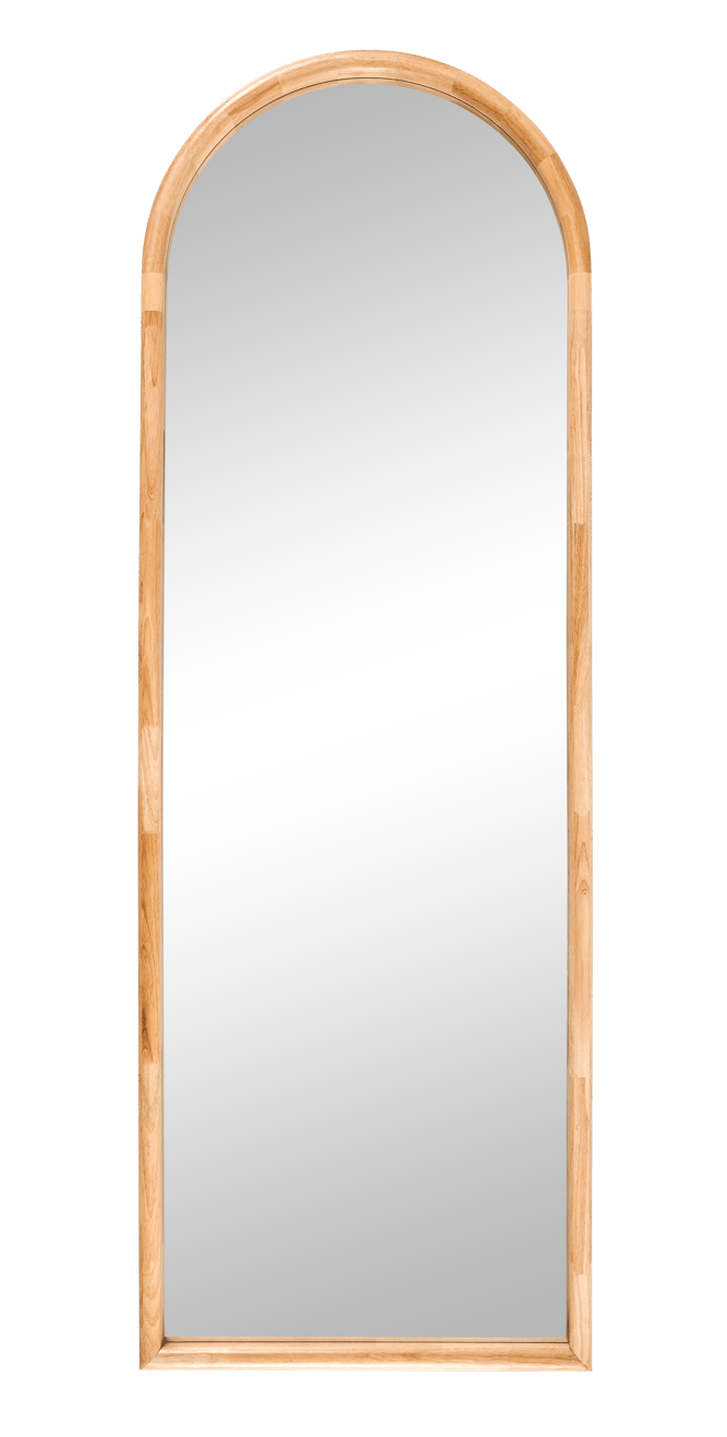 RUBBERWOOD Spiegel naturel H 175 x B 60 cm