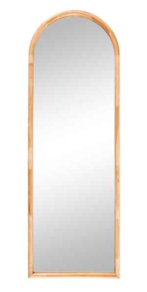 RUBBERWOOD Miroir naturel H 175 x Larg. 60 cm