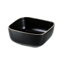 ELEMENTS Bowl zwart H 5,5 x B 14,5 x D 14,5 cm