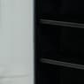 LINUS  Armario negro A 120 x An. 100 x P 35 cm