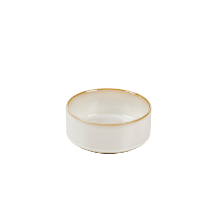 MINERAL MARBLE Bol blanc H 5 cm - Ø 12,7 cm