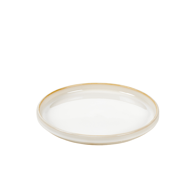 MINERAL MARBLE Assiette blanc Ø 20 cm