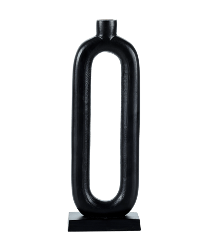 NOVA Bougeoir noir H 29 x Larg. 10 x P 5,5 cm - Ø 2,1 cm