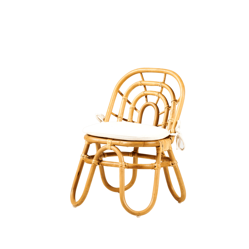 MONARC Chaise pour enfants avec coussin naturel maintenant pour 79.00 EUR à CASA