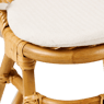 MONARC Kinderstoel met kussen naturel H 52 x B 39 x D 39 cm