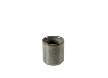MINERAL GRAPHITE Tasse expresso gris H 6,7 cm - Ø 6 cm