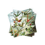 COLIBRI Paquete de 20 servilletas multicolor An. 33 x L 33 cm