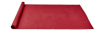 UNILINE Chemin de table rouge foncé Larg. 45 x Long. 138 cm
