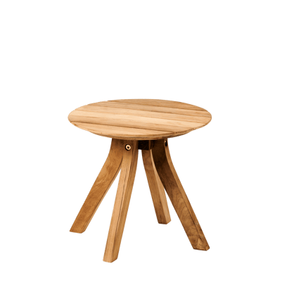MARROW  Table lounge naturel H 32 cm - Ø 35 cm