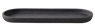 MOON Piatto grigio scuro H 2 x W 31,5 x D 10,5 cm