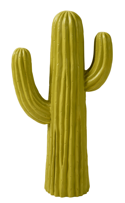 MAGNESIA Decoratieve cactus groen H 77 x B 42 x D 20 cm