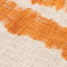 ALIZE Plaid orange Larg. 130 x Long. 170 cm