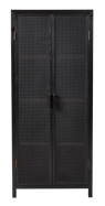 WEBSTER  Armário preto H 165 x W 70 x D 40 cm