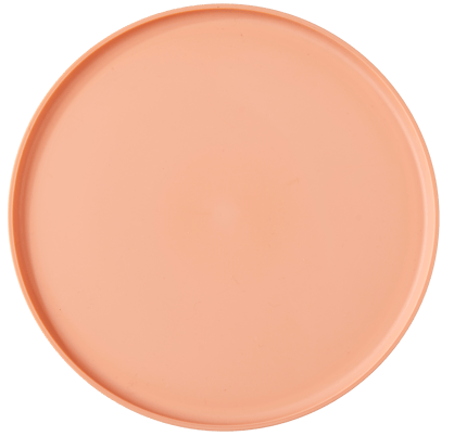 SAMBA Prato cor-de-laranja Ø 25 cm