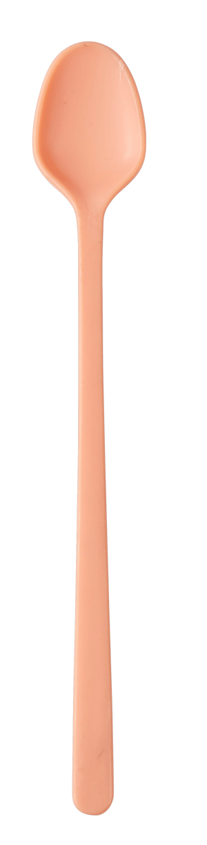 SAMBA Cuillère longdrink orange Larg. 1,5 x Long. 20 cm