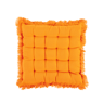 LIA Almofada de assento cor-de-laranja W 40 x L 40 cm