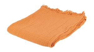 FELICE Manta cor-de-laranja W 130 x L 170 cm