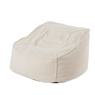 JACKI Poltrona a sacco bianco H 58 x W 100 x D 90 cm