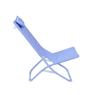 TROPEZ Vouwstoel blauw H 74 x B 53 x D 46 cm