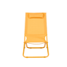 TROPEZ Silla plegable amarillo A 74 x An. 53 x P 46 cm