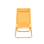 TROPEZ Vouwstoel geel H 74 x B 53 x D 46 cm