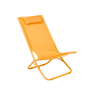 TROPEZ Chaise pliante jaune H 74 x Larg. 53 x P 46 cm