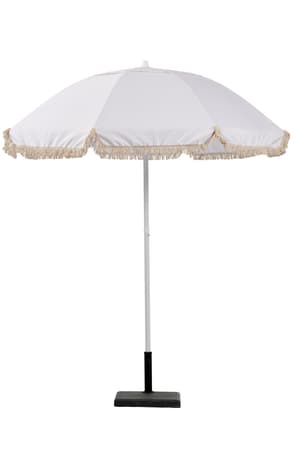 FRANJA Parasol sans pied de parasol blanc H 200 cm - Ø 178 cm