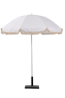 FRANJA PARASOL zonder parasolvoet wit H 200 cm - Ø 178 cm