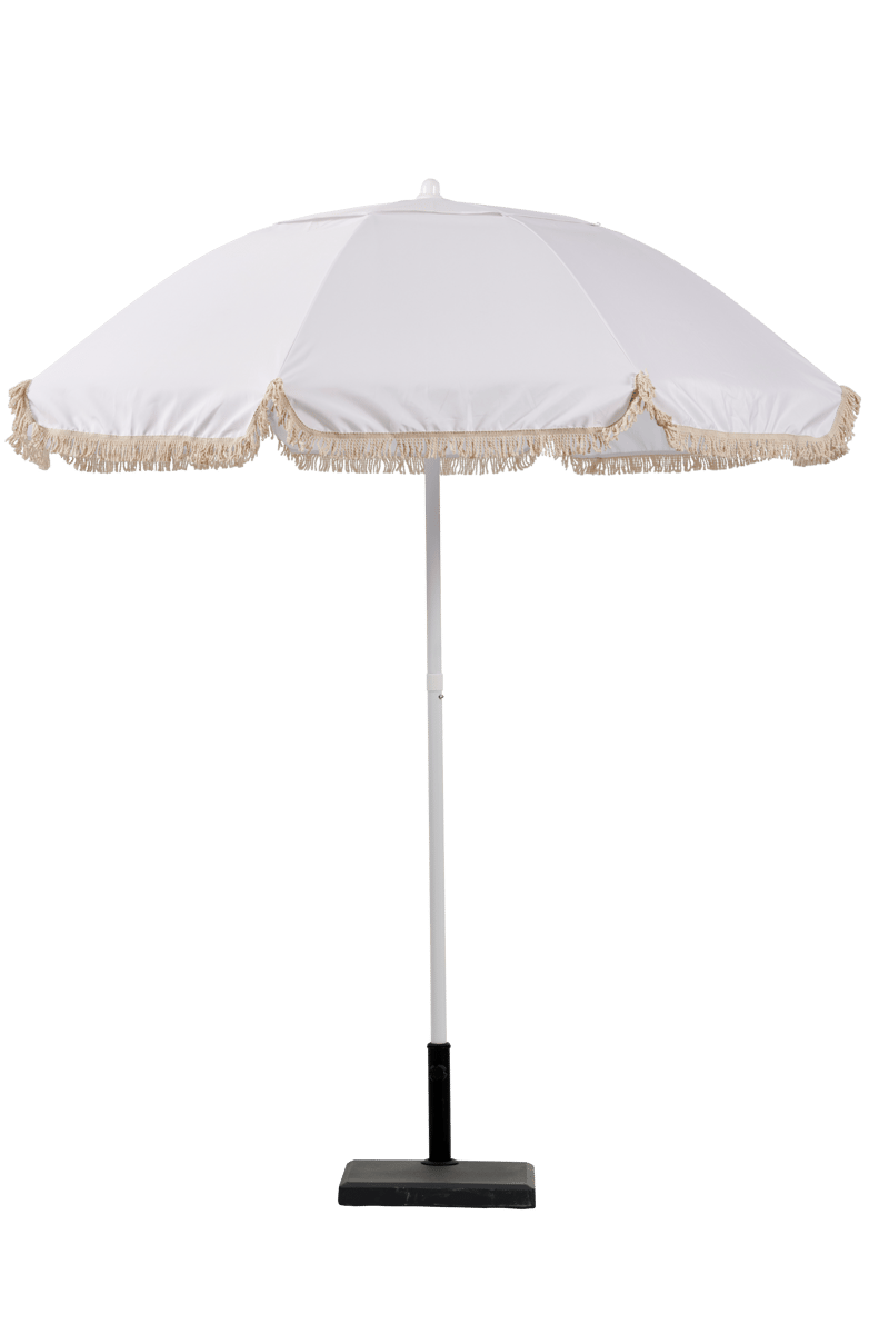 FRANJA Parasol sans pied de parasol blanc maintenant pour 39.95 EUR à CASA