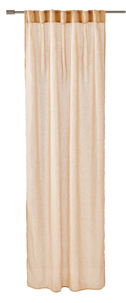 NANOU Rideau beige Larg. 140 x Long. 250 cm
