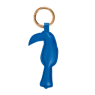 BIRDY Schlüsselanhänger 2 Formen 4 Farben Braun, Blau, Rosa, Dunkelbraun H 13 x B 4,5 cm